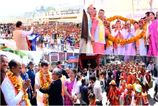 CM Pushkar Dhami Holds Public Meeting