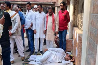 Fast unto death Bilaspur Congress leader Jagdish Kaushik