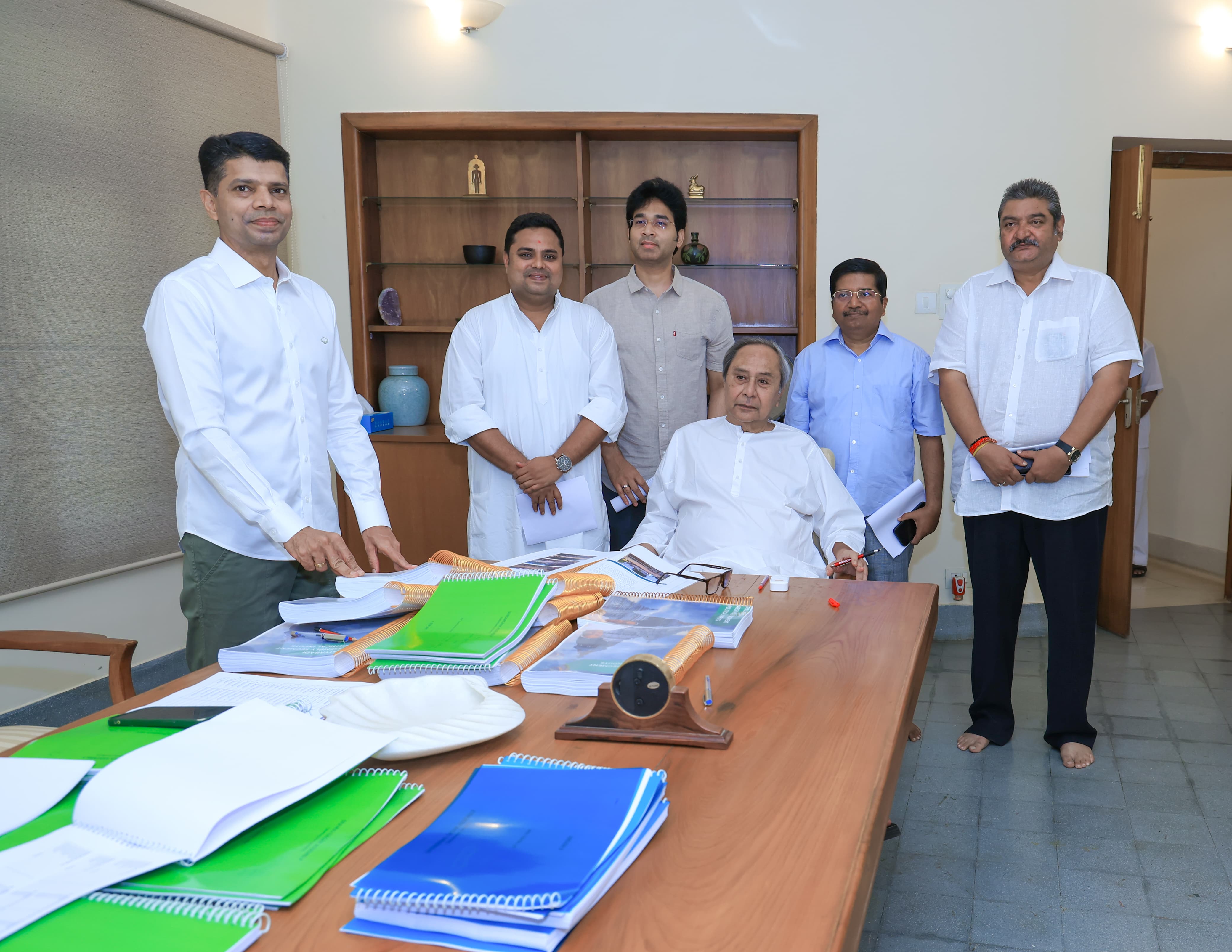 BJD Candidates meet CM Naveen