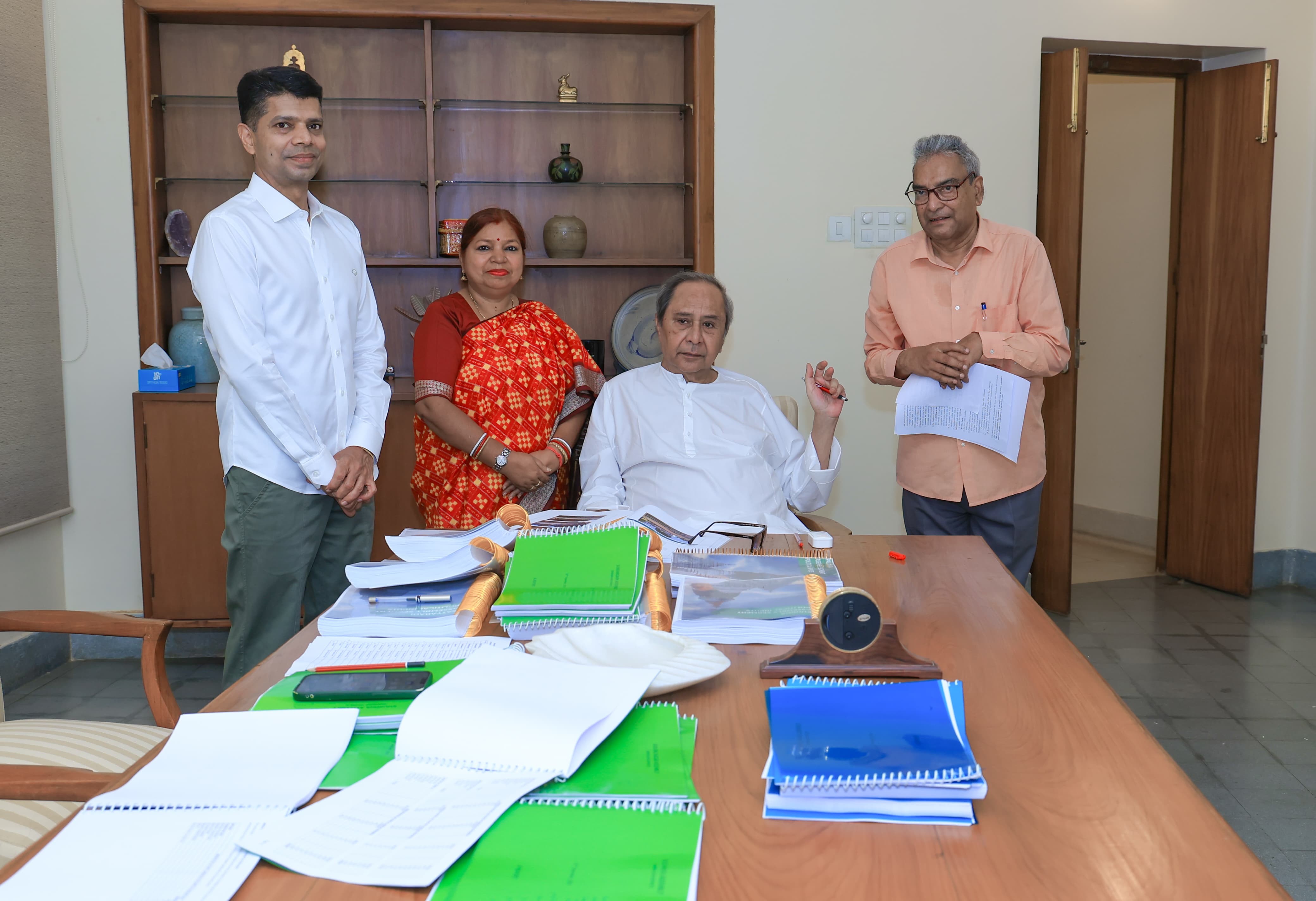 BJD Candidates meet CM Naveen