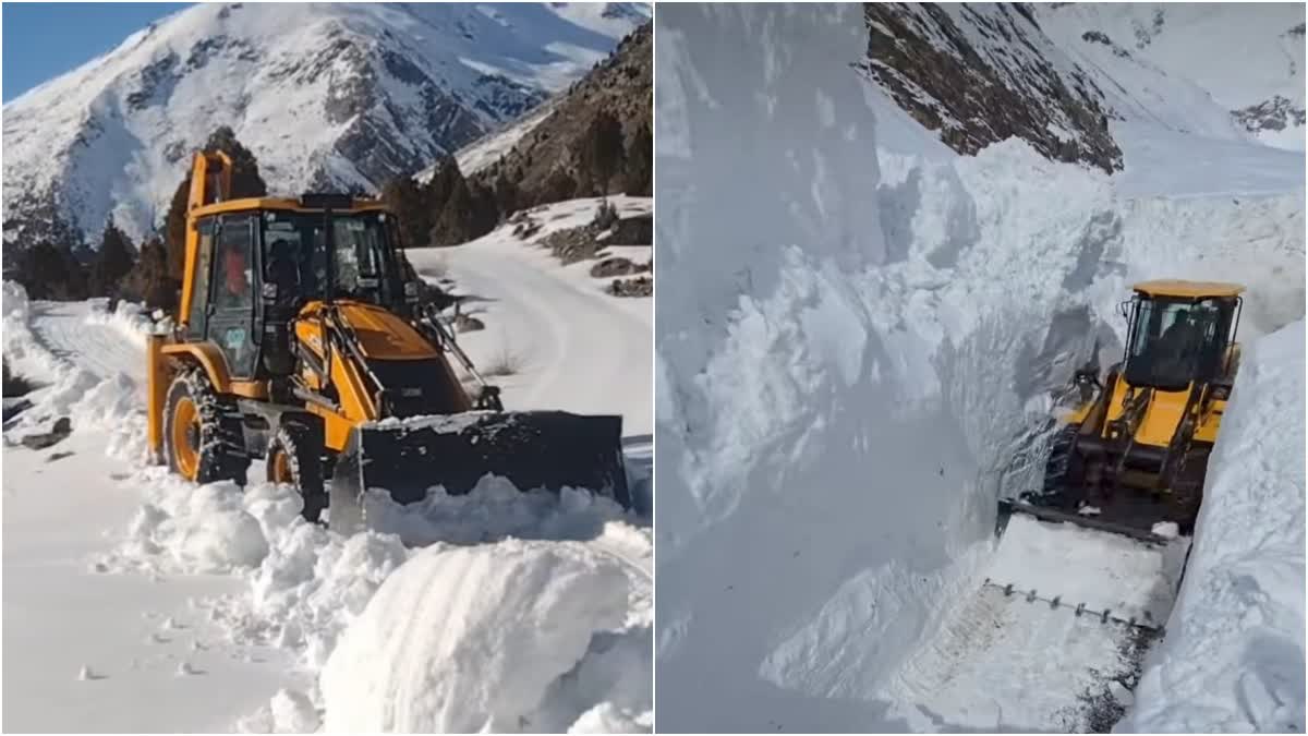 Manali to Leh road will be restored