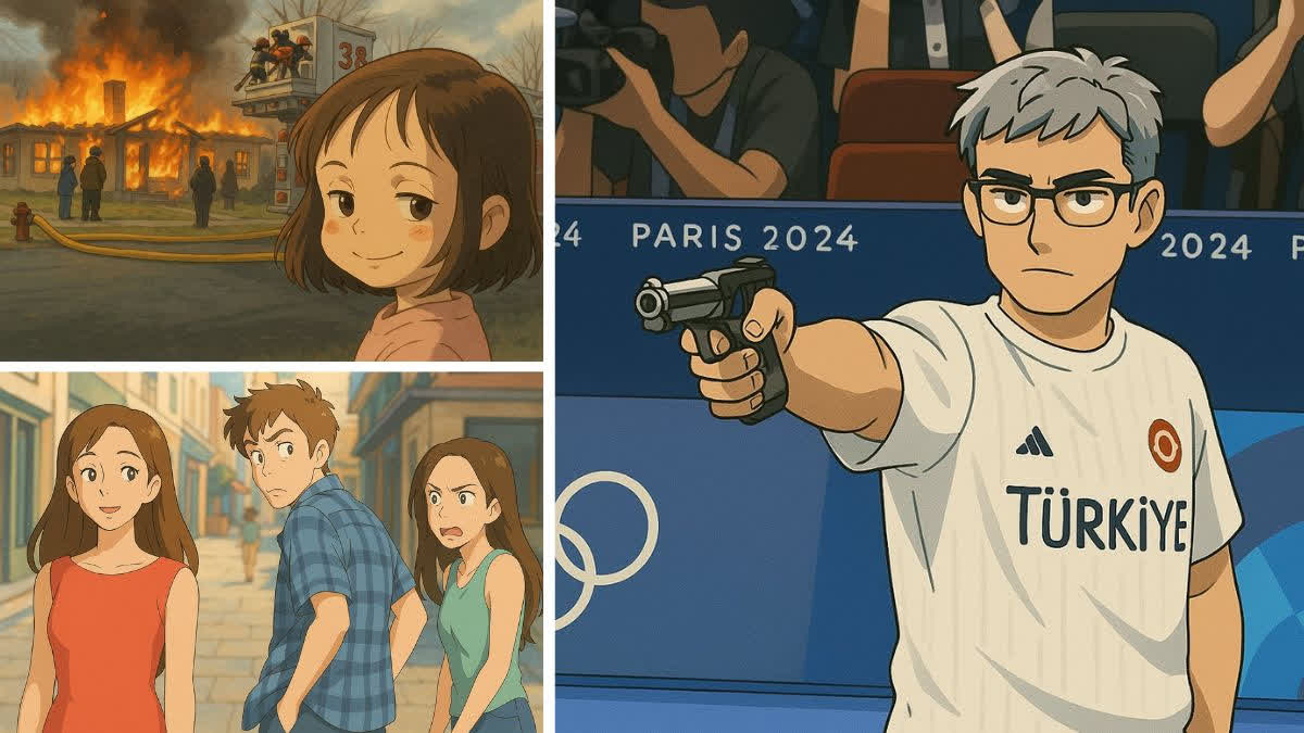 Ghibli-De some memes and popular style images