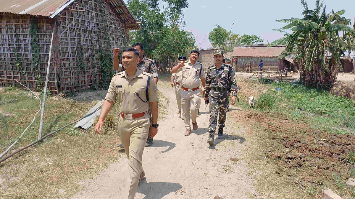 Sahibganj Polling booths inspection