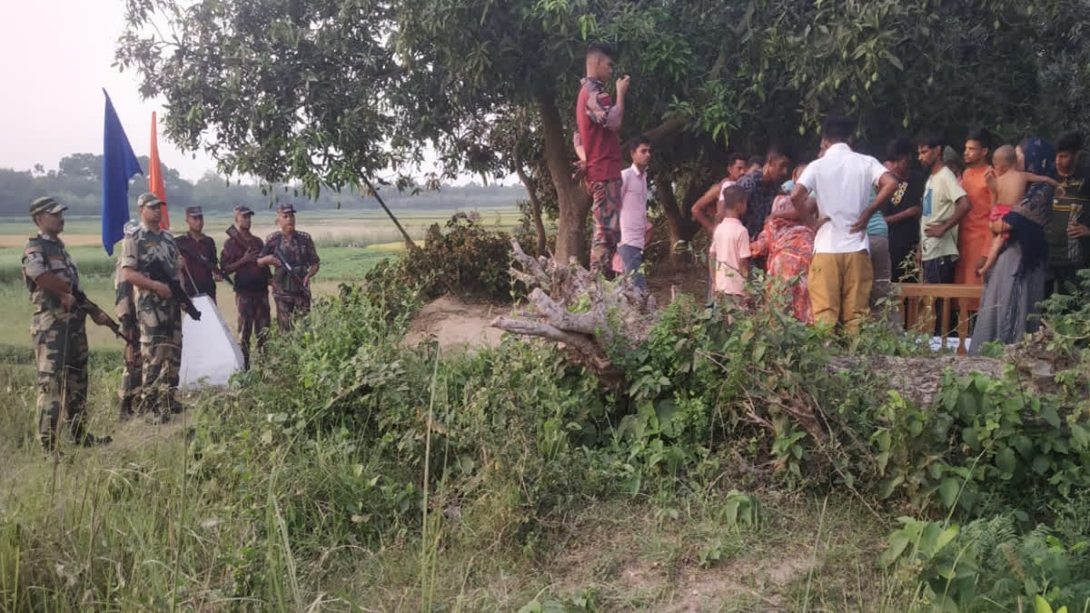 BSF has helped a girl to see her dead father for the last time at Zero line