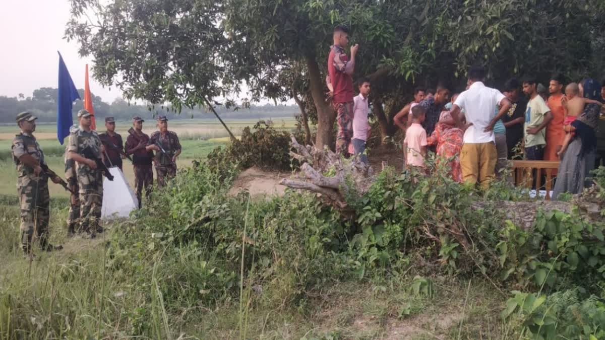 BSF help Bangladeshi girl