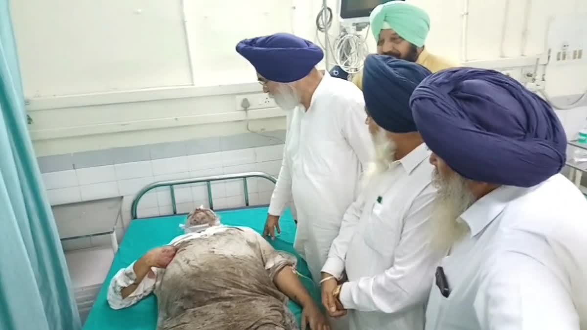 A deadly attack on Shiromani Akali Dal BC Wing District President Malkit Singh Matharu