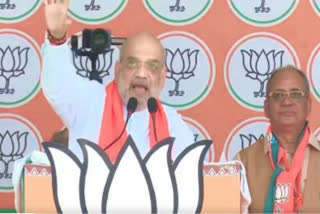 Union Home Minister Amit Shah on Sunday criticised the opposition (Congress) for keeping the Ram temple issue "hanging" and urged the public to choose between those who shot at karsevaks and those who built the temple. He criticised Congress leader, Rahul 'Baba', and the Samajwadi Party for keeping the issue hanging for over 70 years. Shah praised Modi ji for his 'Jai Sri Ram' ceremony on January 22.