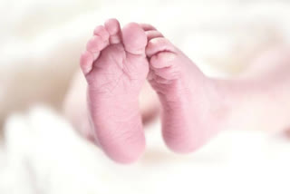HANDING OVER A NEWBORN BABY, NEWBORN BABY