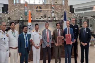 India signs Rs 63,000 crore Rafale Marine Aircraft deal with France