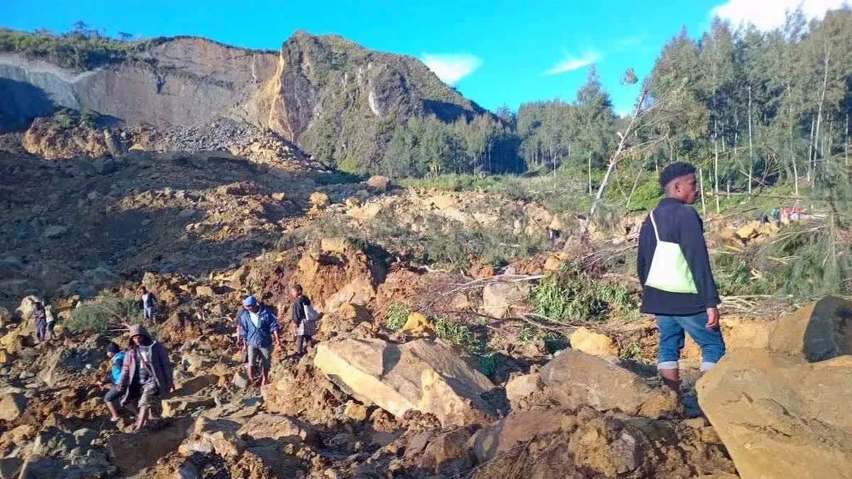 PNG LANDSLIDE DEATH TOLL  PAPUA NEW GUINEA TO UN  പാപുവ ന്യൂ ഗിനിയ  മണ്ണിടിച്ചില്‍