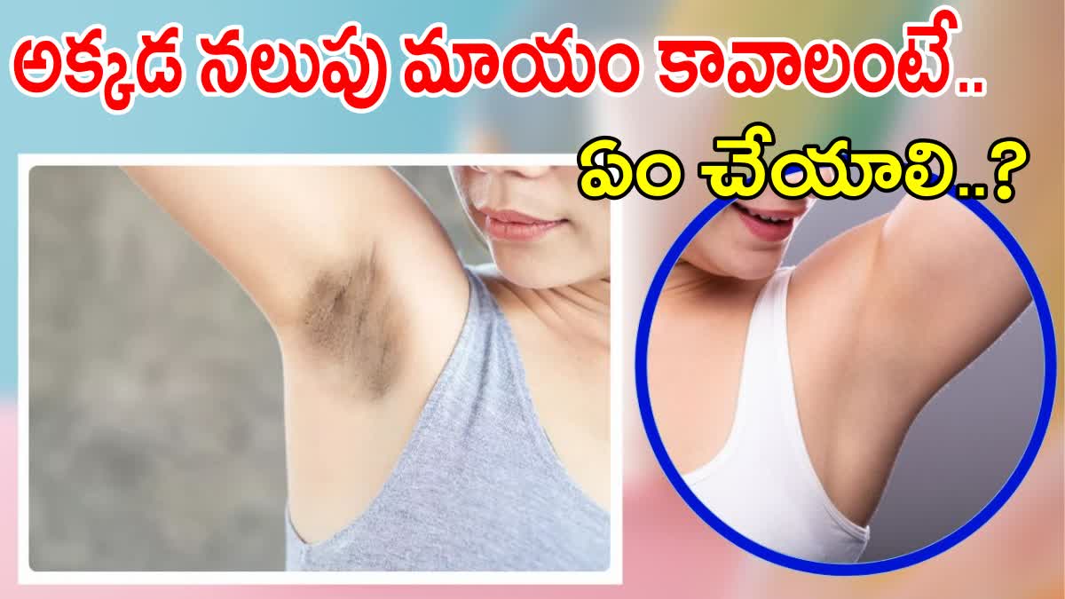 Underarm Blackness Naturally