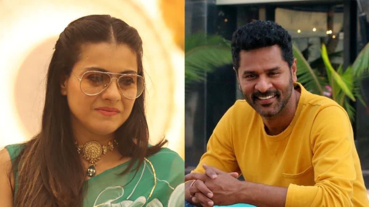 Kajol and Prabhu Deva