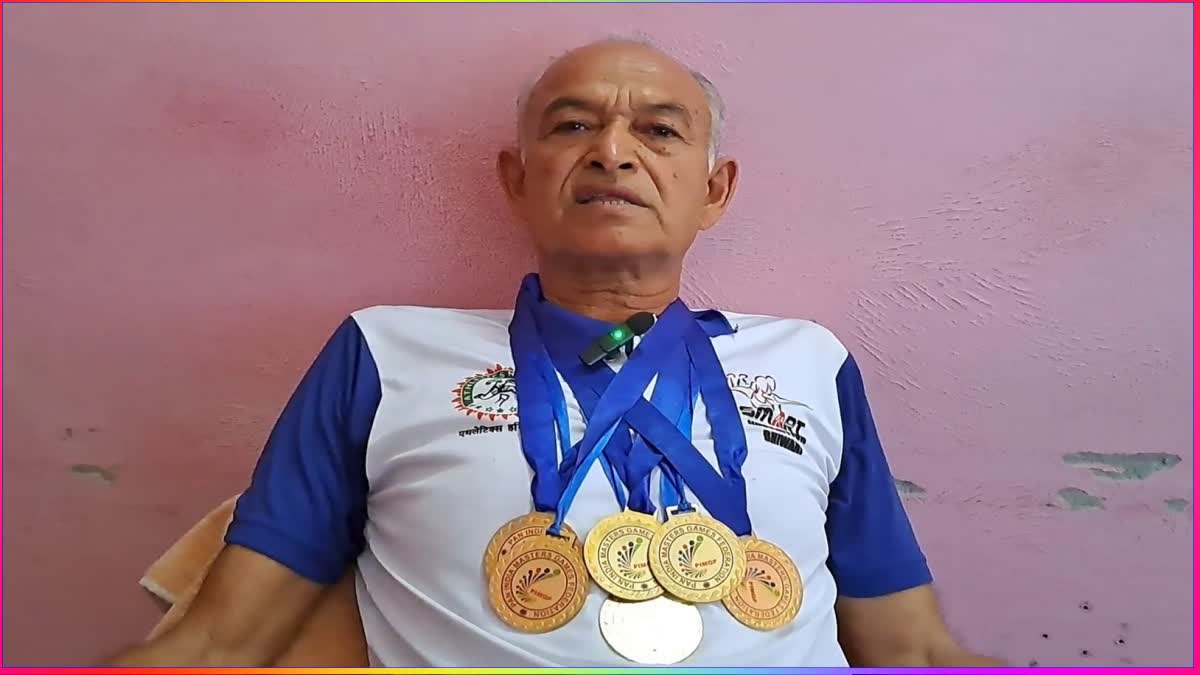 HARYANA ELDERLY ATHLETE RAMKISHAN