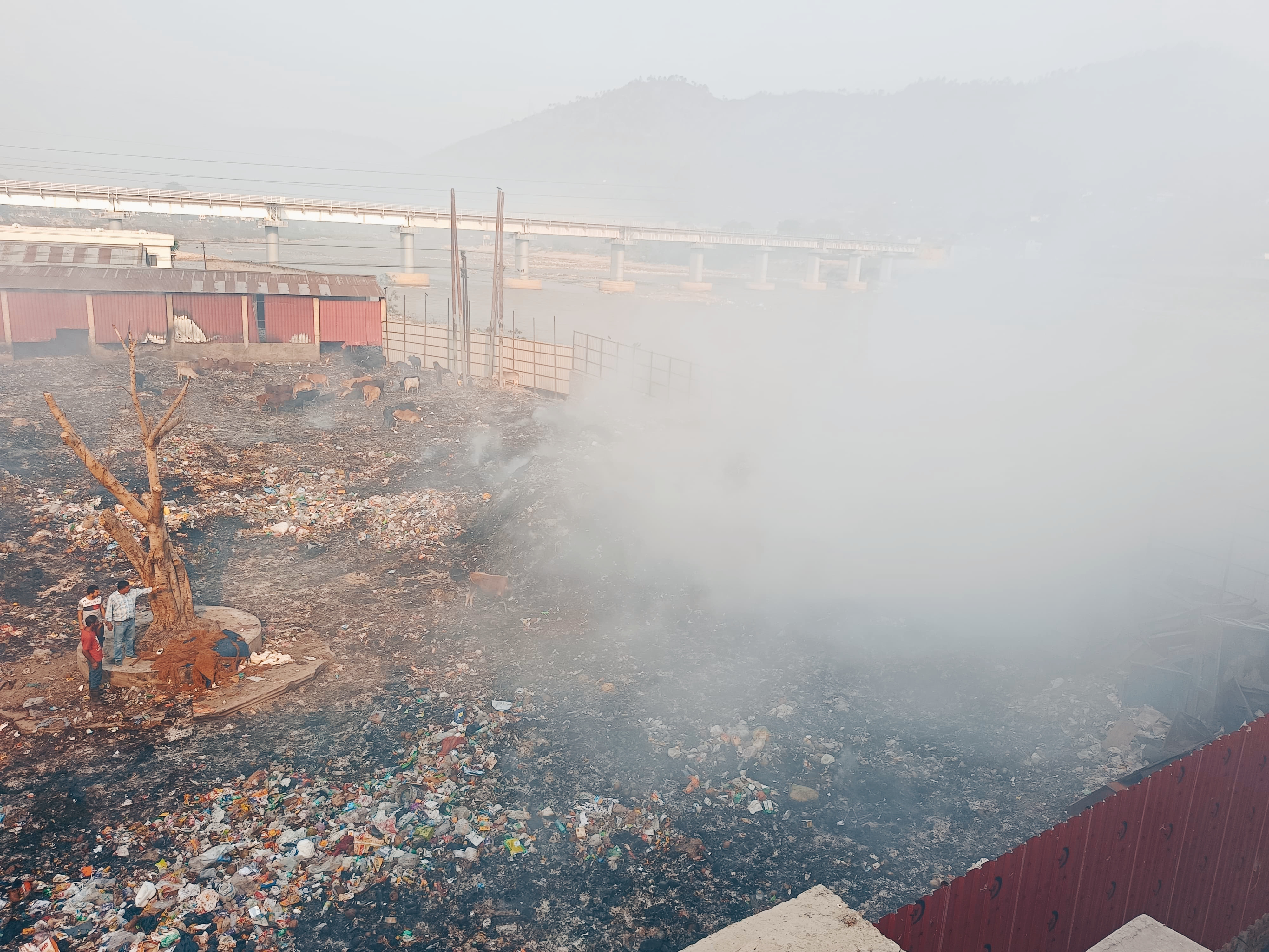 Garbage Burn in Srinagar