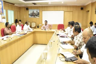 water Board Officials meeting water Board  Bengaluru