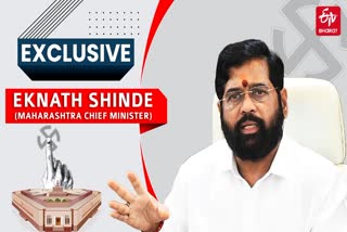 Eknath Shinde Interview With ETV Bharat