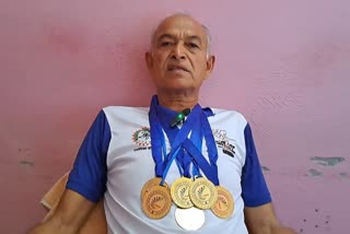 Haryana Elderly Athlete Ramkishan Sharma