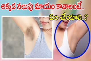 Underarm Blackness Naturally