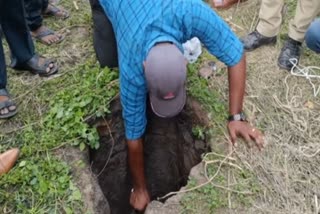 Five feet deep pit found after 'Meteorite' fell in Tirupattur