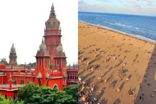 MADRAS HIGH COURT AND MARINA IMAGE