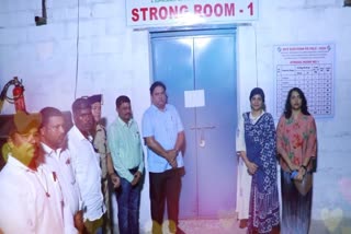 RO Harichandana Checked The strong rooms