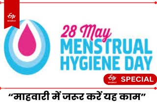 Menstural Hygiene Day.