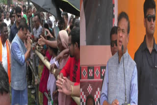 Assam CM Campaign In Mayurbhanj