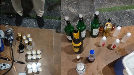 ILLEGAL LIQUOR PARTY CHHINDWARA RESORT