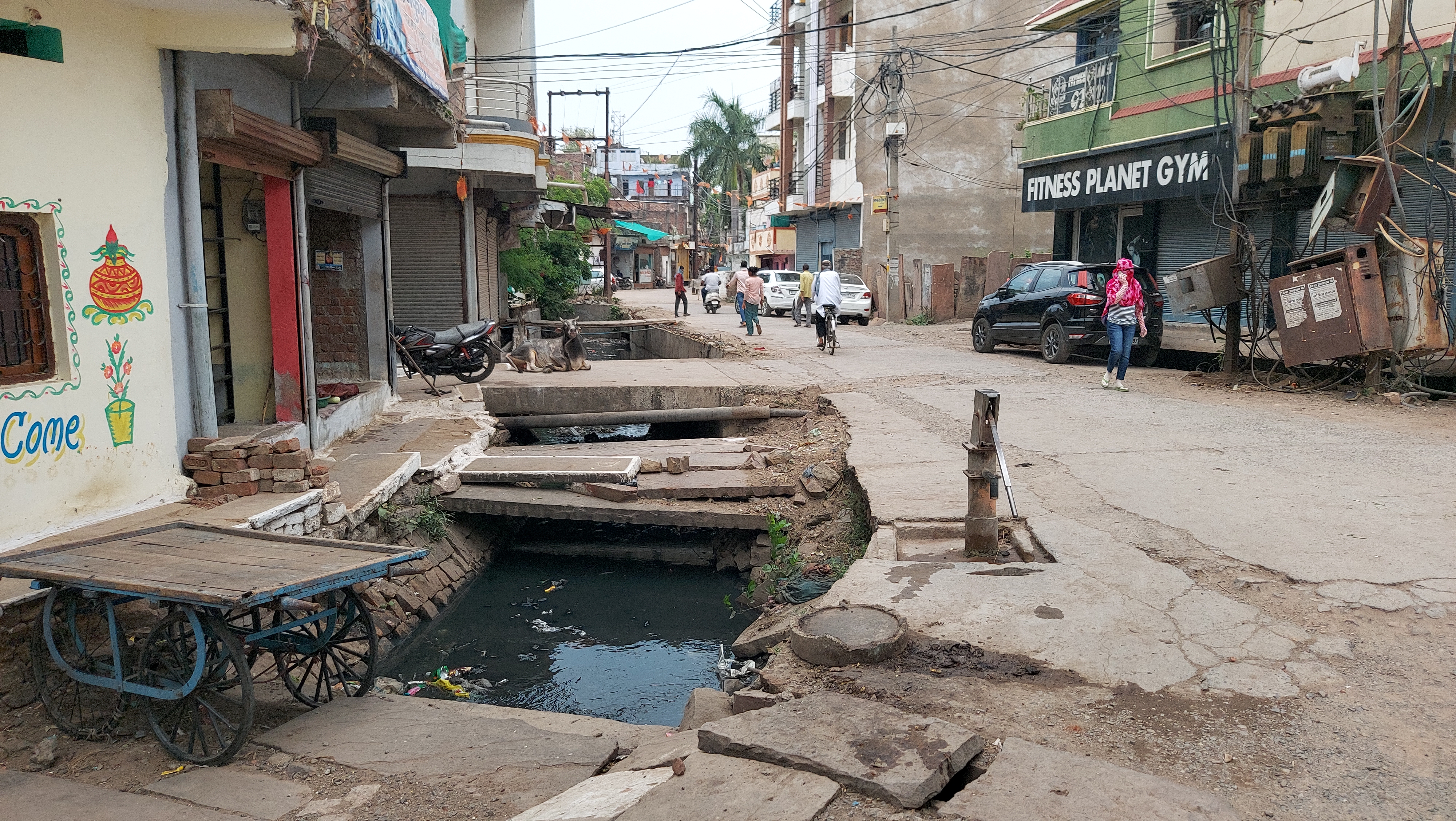 Vidisha Drains not cleaned