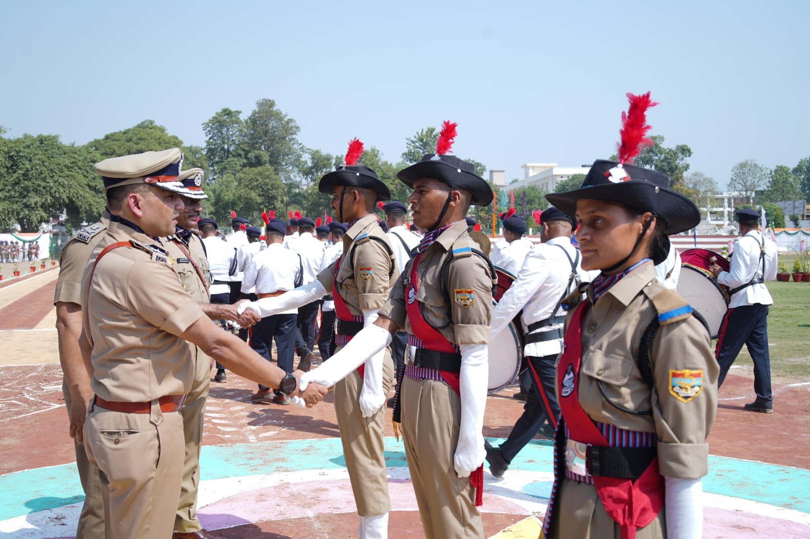 Police Head Constable Convocation Parade