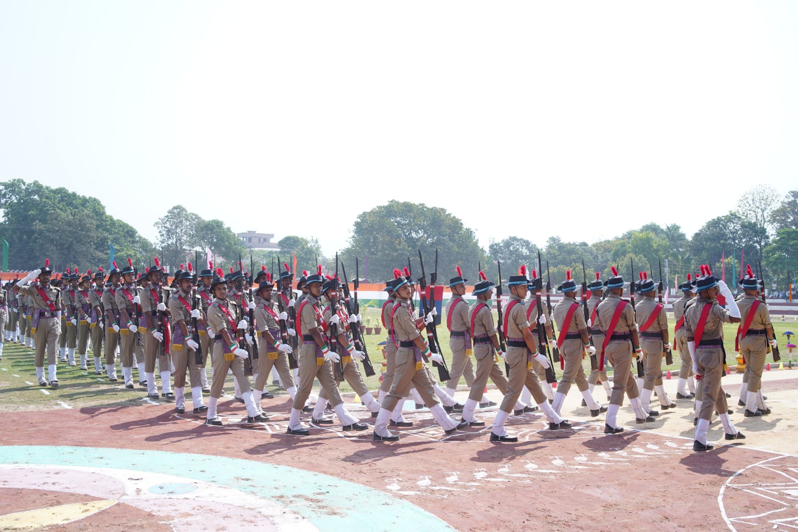 Police Head Constable Convocation Parade