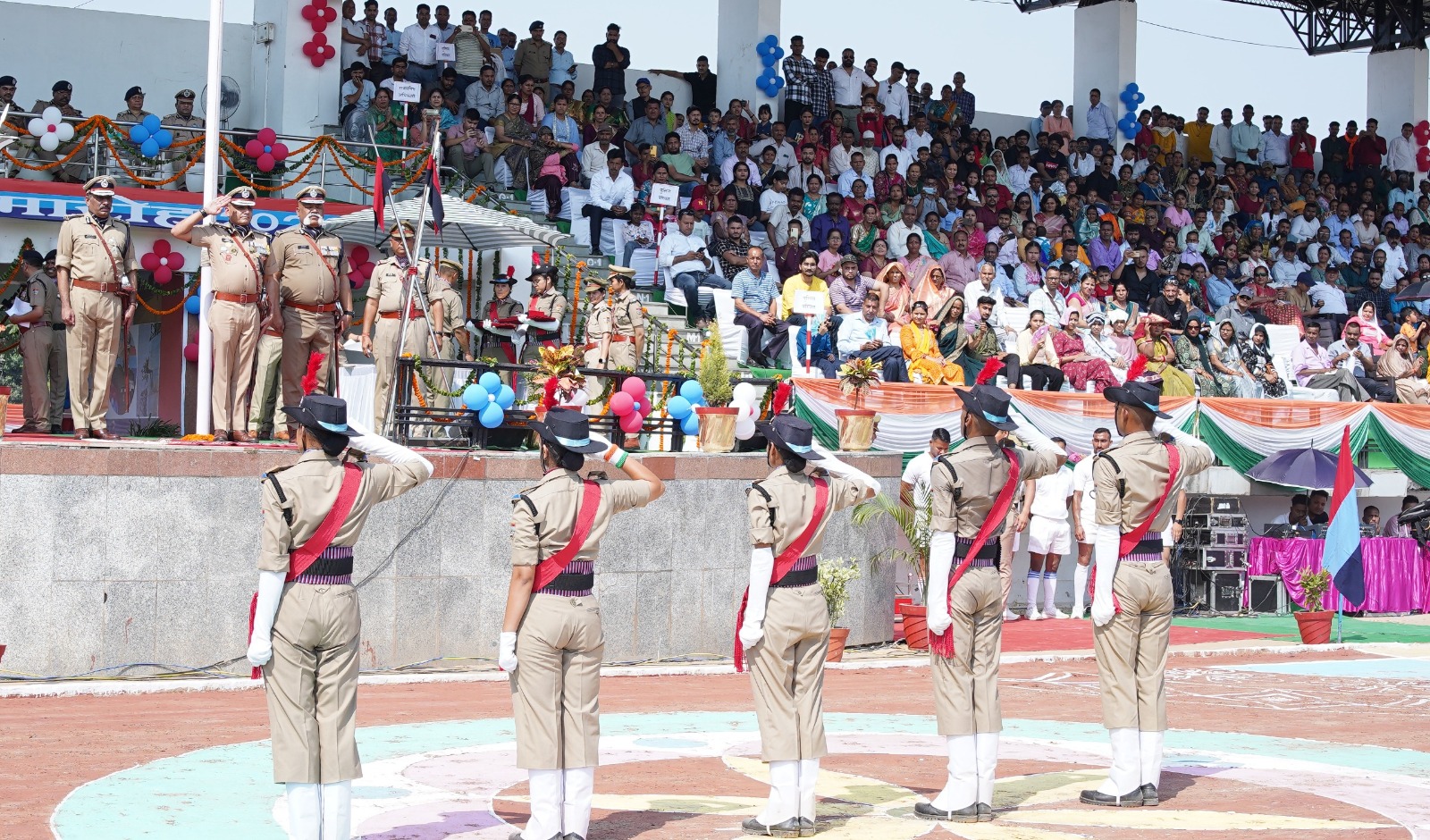 Police Head Constable Convocation Parade