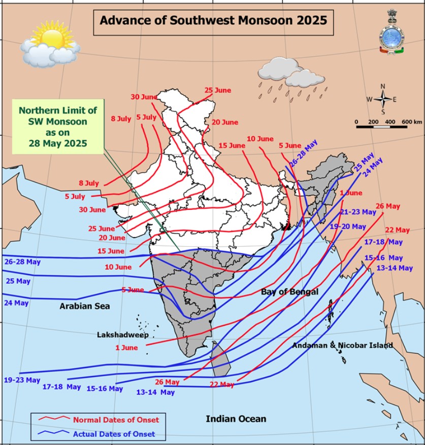IMD Weather Update Monsoon is advancing at rapid speed it will reach Haryana Delhi NCR at stormy speed on this date