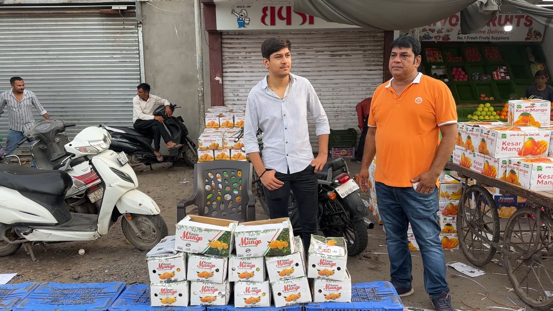 કચ્છી કેસર કેરી જથ્થાબંધ બજારમાં ગુણવતા મુજબ 70થી 80 રૂપિયે કિલો