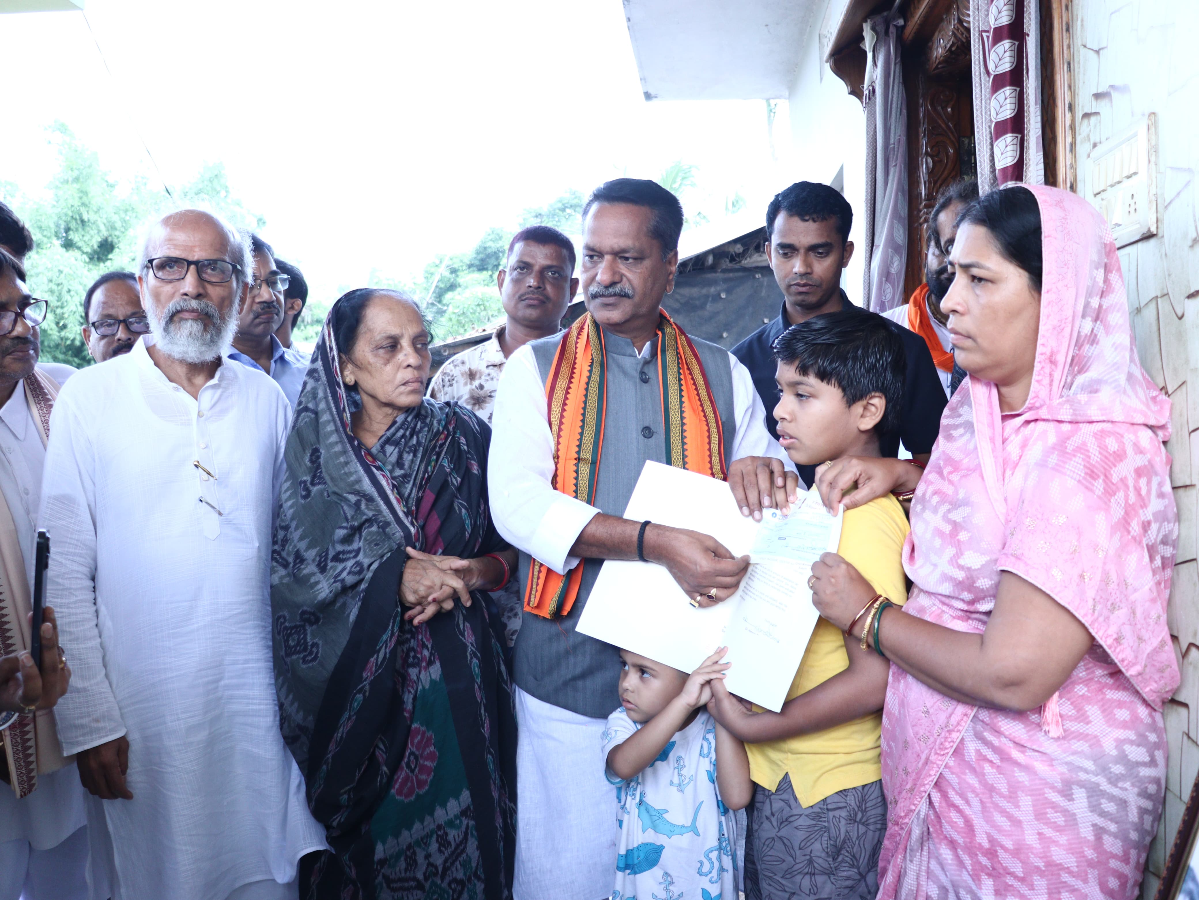 Assam Health Minister Visits Family of Pahalgam Attack Victim