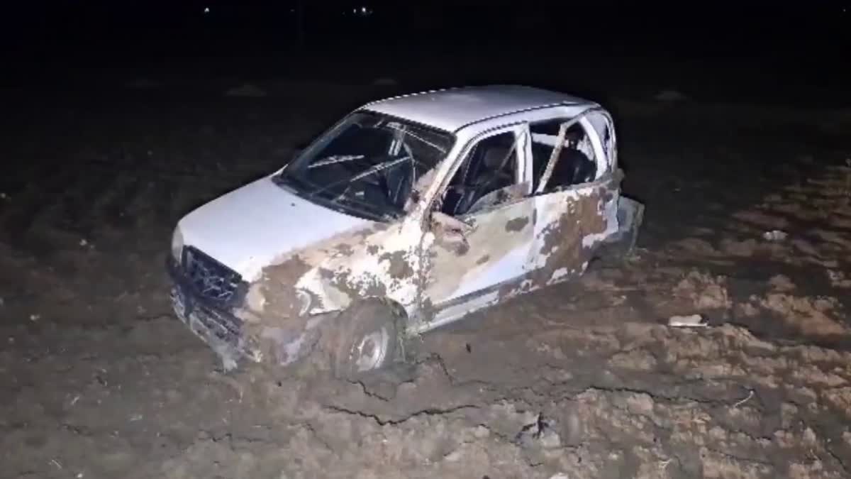 firing on car in yamunanagar