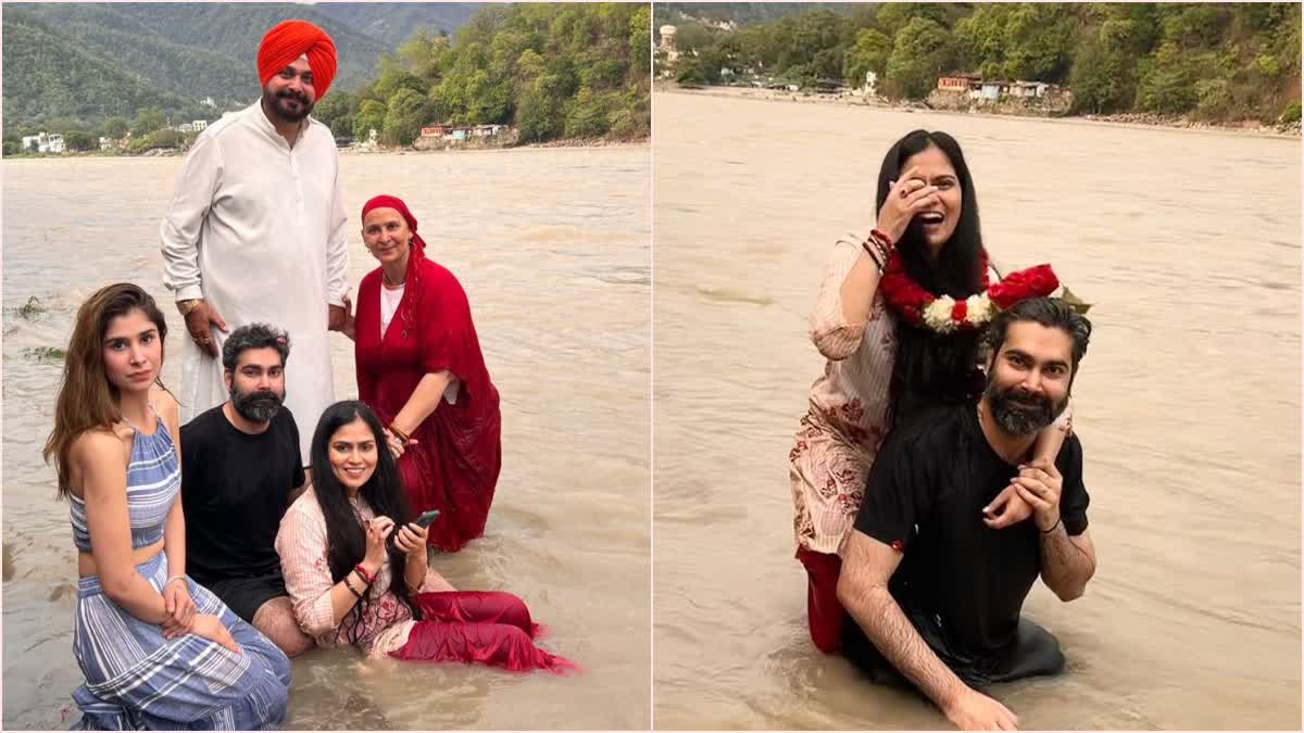 Navjot Singh Sidhu son engagement