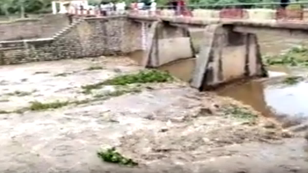 Sariska receives good rain, water seen in river