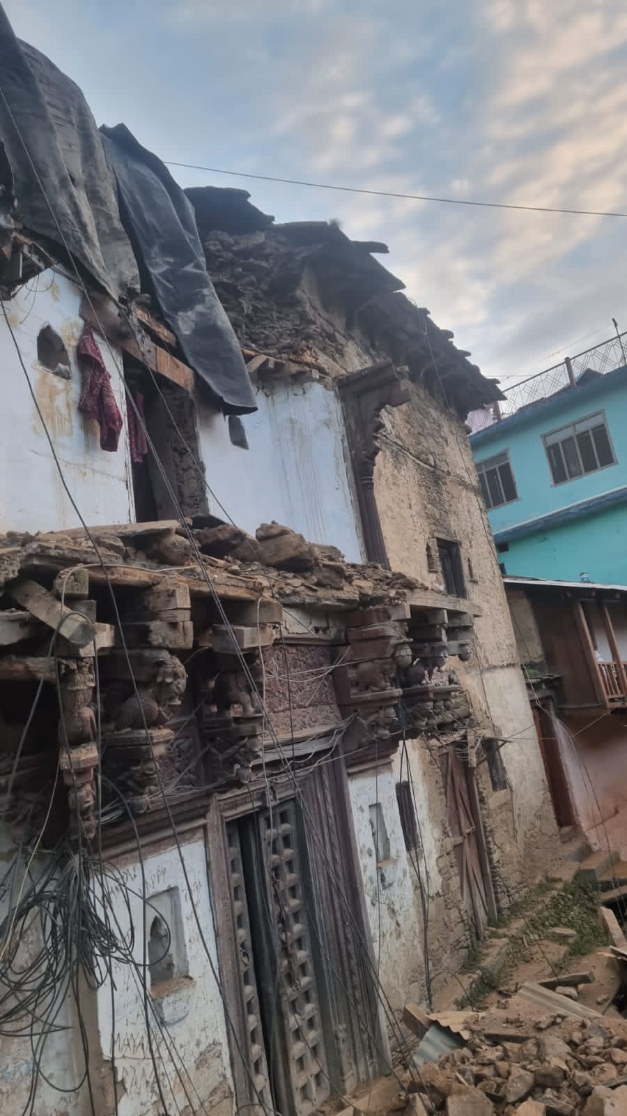 building Part Collapsed in Joshimath
