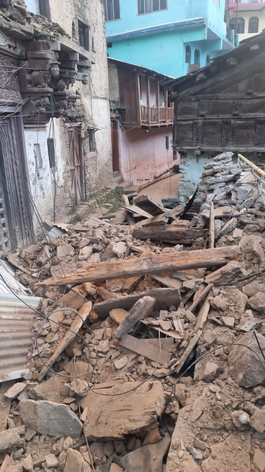 building Part Collapsed in Joshimath