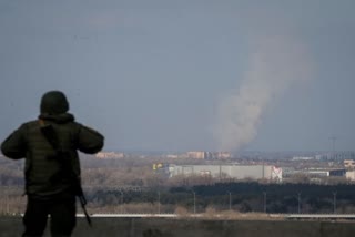 روس کا یوکرین پر فضائی حملہ