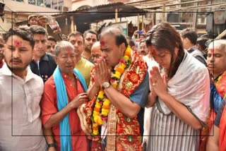 CM in Kamakhya Temple