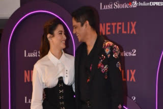 Tamannaah Bhatia and Vijay Varma have eyes only for each other, lovebirds make stunning appearance at Lust Stories 2 premiere