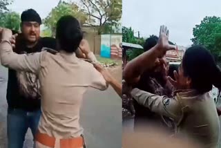 Rajkot Crime News : મહિલા પોલીસ કર્મીનો ગામના વ્યક્તિ સાથે બવાલનો વાયરલ વિડિયો, શું છે હકીકત