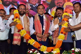 Assam Chief Minister Himanta Biswa Sarma at an event