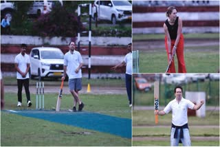 FOREIGN DELEGATES CRICKET MATCH