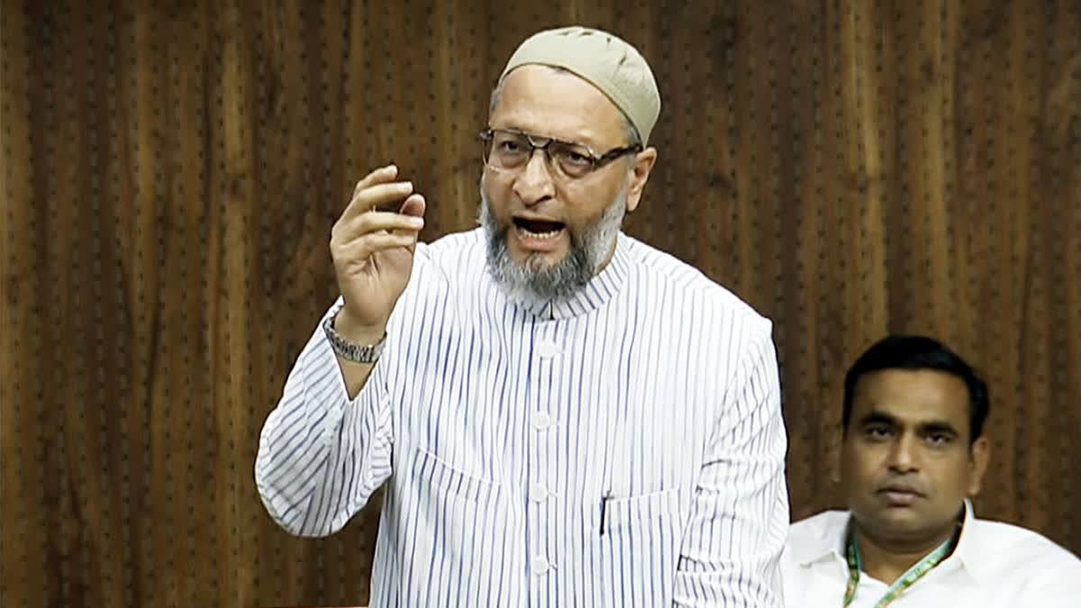 Owaisi Condemns Vandalism At Delhi Residence, Questions Delhi Police's Response