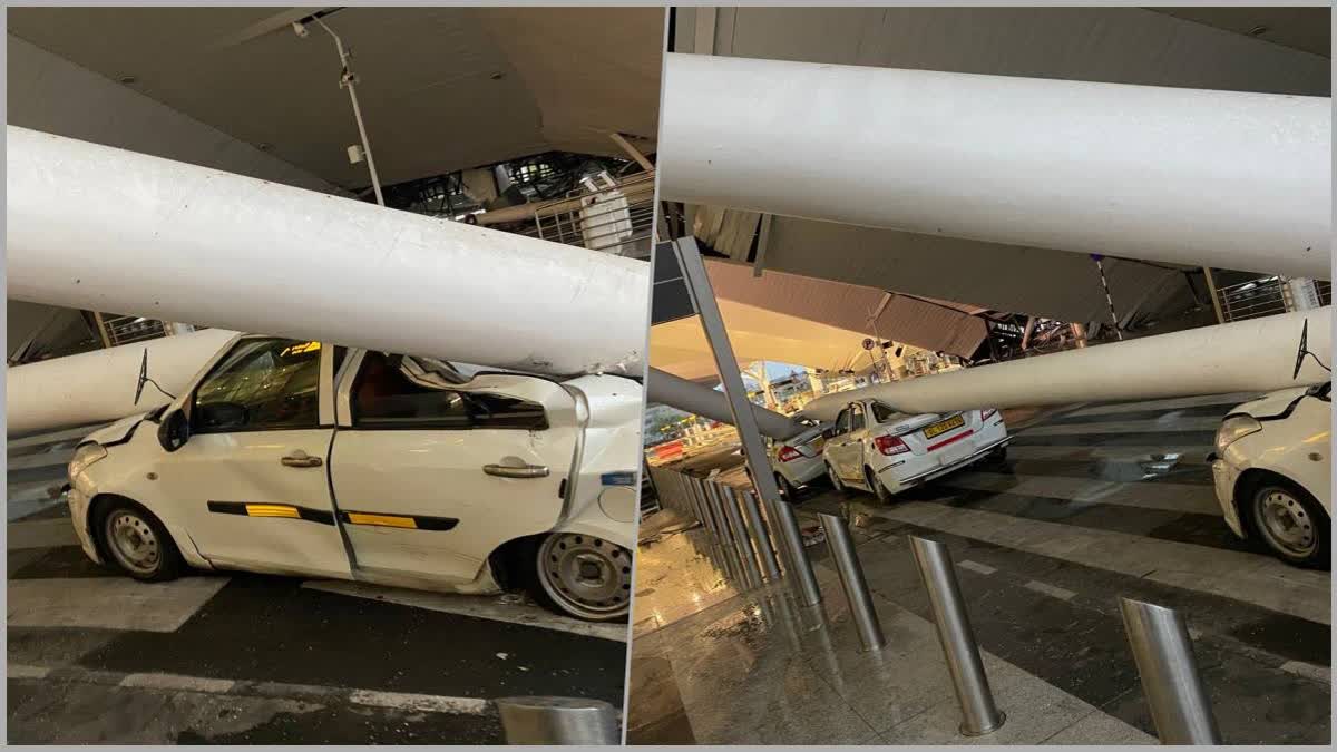 Roof Collapsed at Delhi Airport