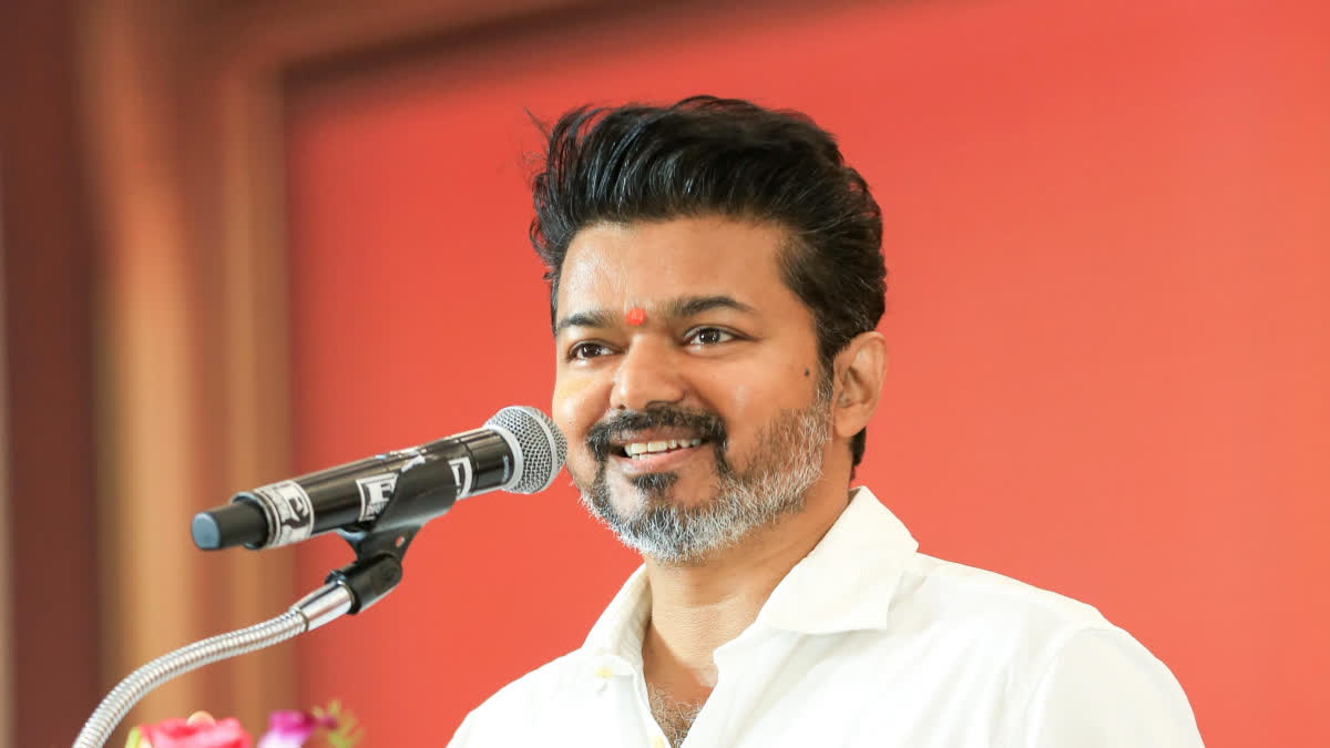 தவெக தலைவர் விஜய்