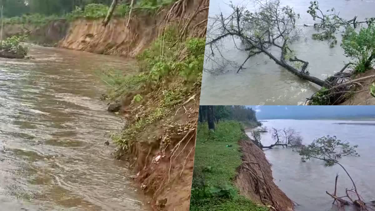 allegations of corruption in Erosion prevention work in Dhemaji